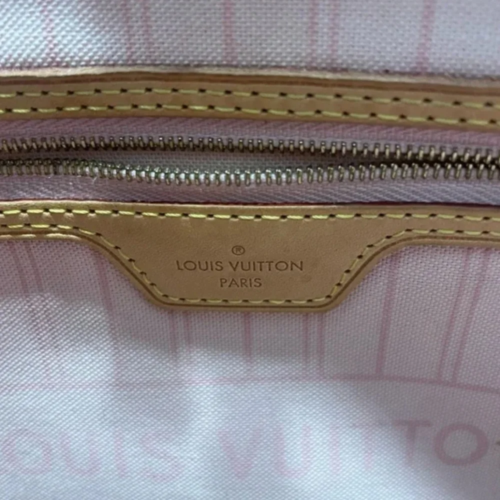 Louis Vuitton Damier Azur neverfull GM w/ pouchette - Picture 5 of 15